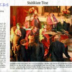 Rückblick Liebethaler GrundTon in der SZ 28.05.2013 