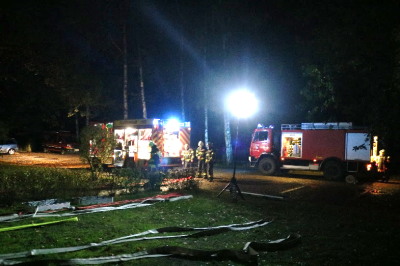 Die Feuerwehr in der Graupaer Kirche