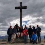 Gipfelkreuz des Zwölferhorns am Wolfgangsee